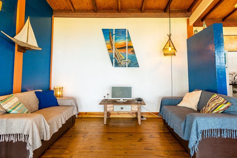 Bangalô Maritaca - Privacidade e vista para o Mar