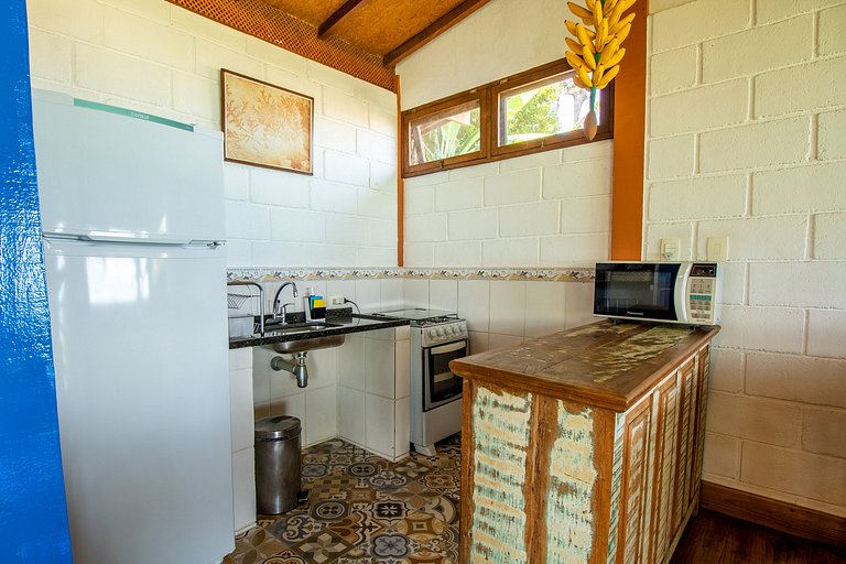 Bangalô Maritaca - Privacidade e vista para o Mar