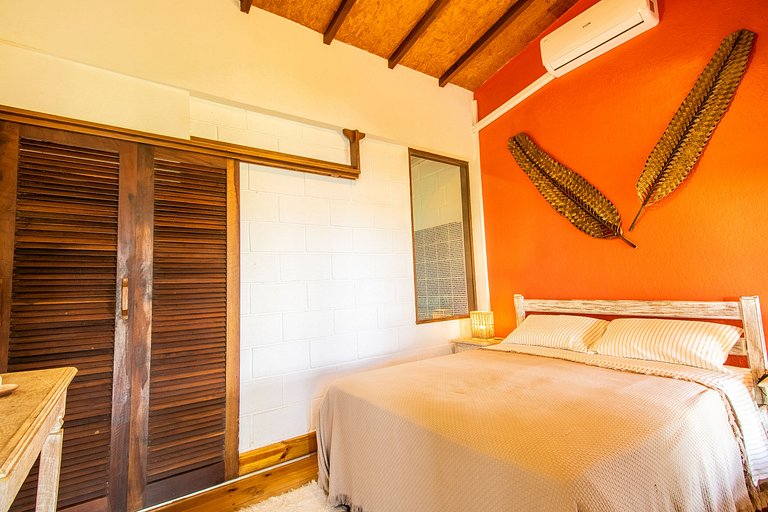 Bangalô Maritaca - Privacidade e vista para o Mar