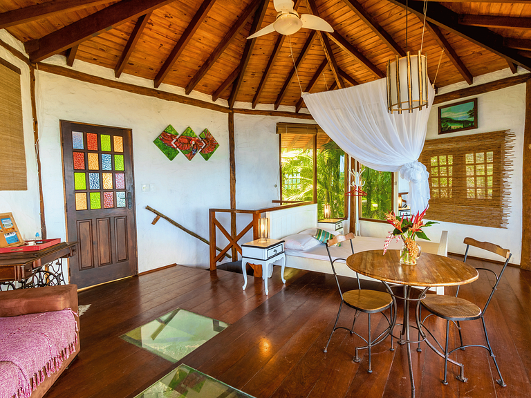 Bangalô Tiê-Sangue - banheira privativa