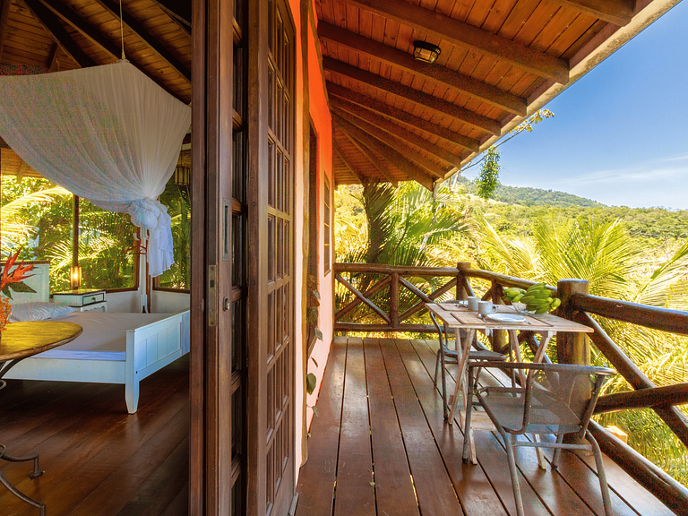 Bangalô Tiê-Sangue - banheira privativa