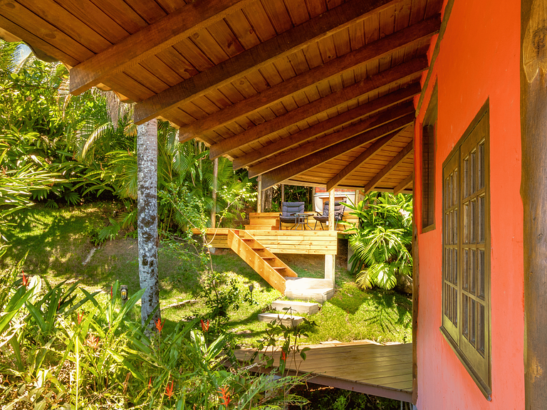 Bangalô Tiê-Sangue - banheira privativa