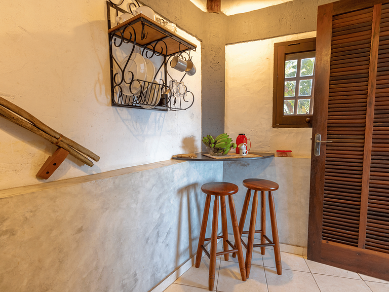 Bangalô Tiê-Sangue - banheira privativa