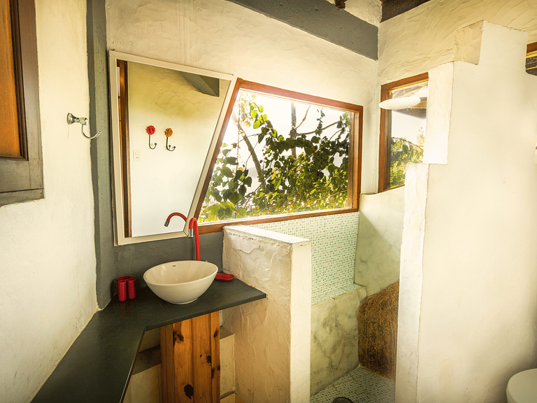 Bangalô Tiê-Sangue - banheira privativa